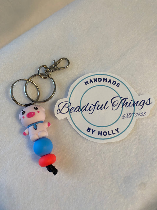Key Chain - Pink Piggy